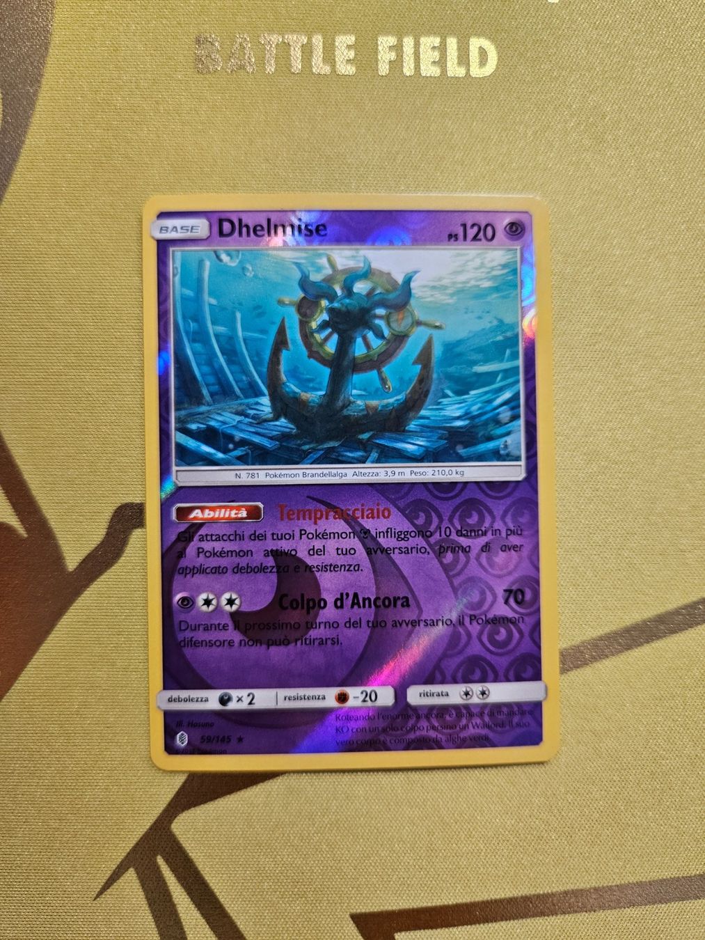 Pokémon Carte collezionabili: Guardians Rising - Dhelmise – Usato da Bellinzona venduto da Pokemarco