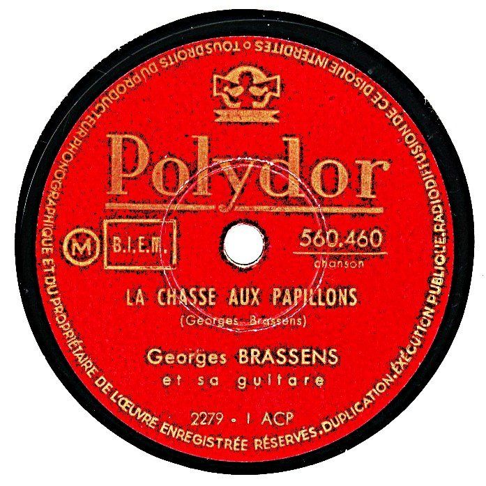 Dischi in vinile: Georges Brassens, Schelllackplatte – Usato da Hemishofen venduto da Phonomandy 1