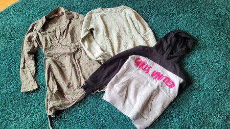 3er Set Pullover 134/140 top!