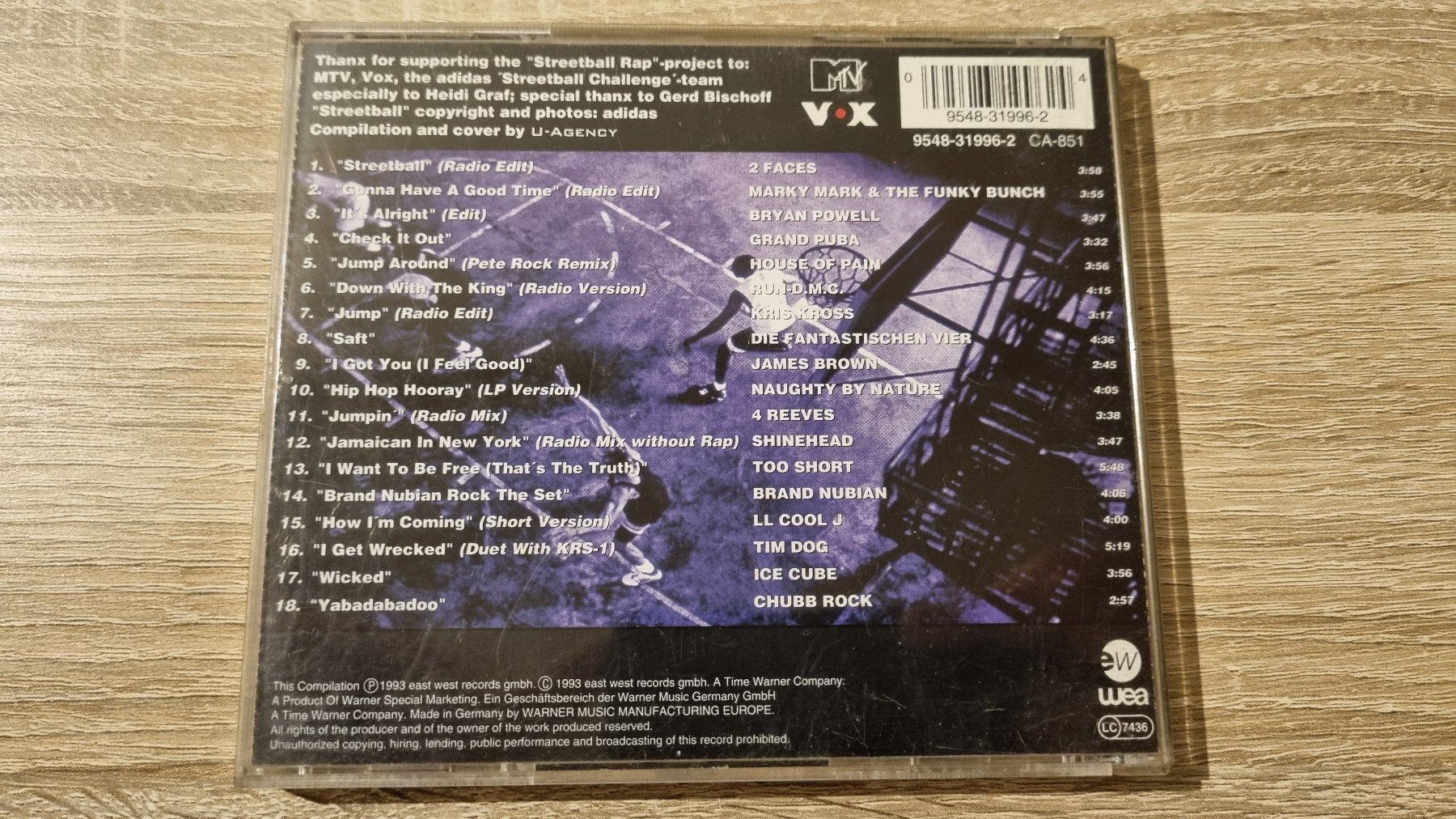 CD: Streetball Rap – Usato da Hagenbuch ZH venduto da lecterr55 2