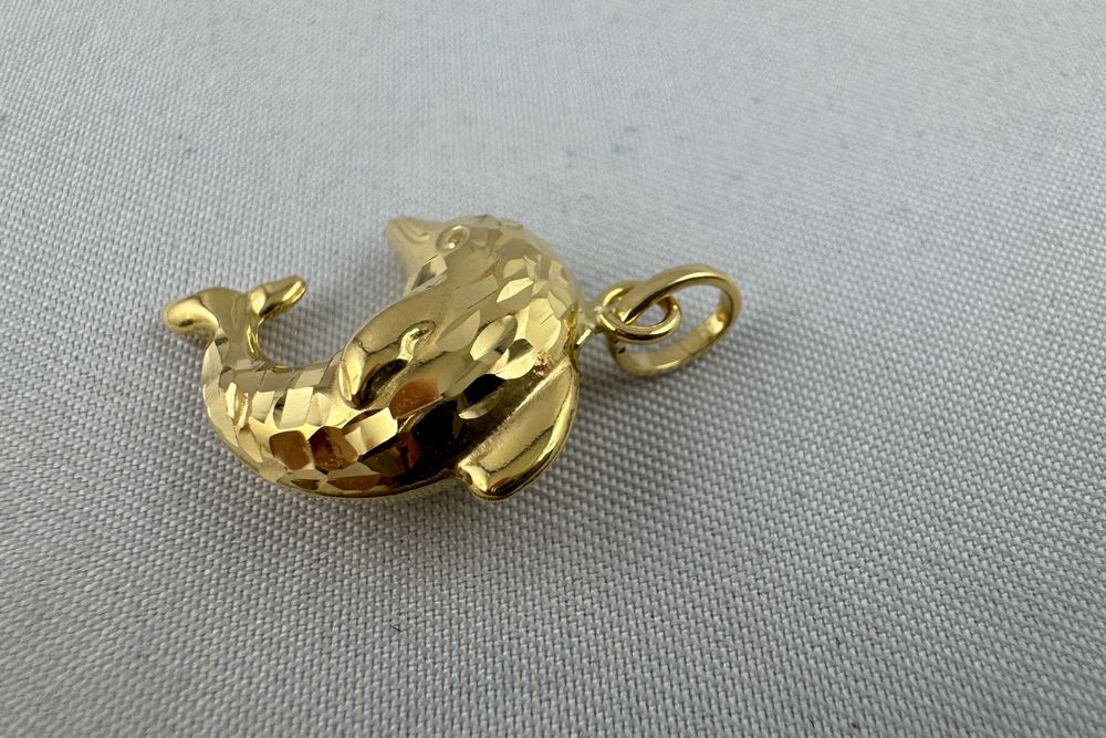 Ciondoli: Delfin Anhänger in 750 Gold / 18 Karat – Nuovo (secondo la descrizione) da kreuzlingen venduto da fantasy_schmuck 1