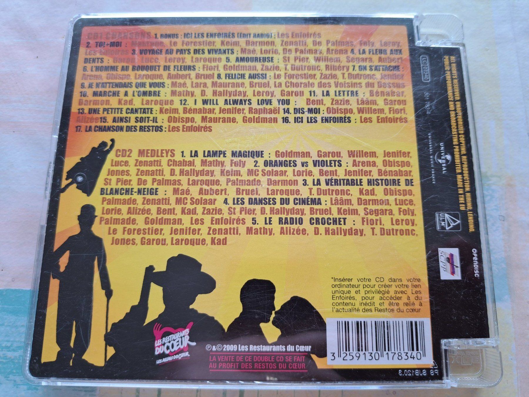 CDs: Cd Les enfoirés font leur cinéma – Gebraucht aus Pully von bro_n52j 1