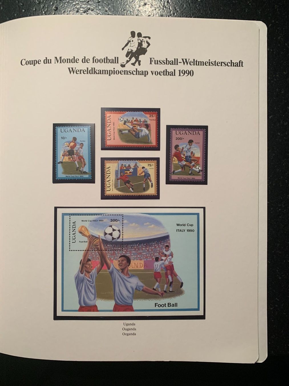 Tutti i francobolli: Dépliant Mundial Italie 1990 – Usato da Les Breuleux venduto da Jboju
