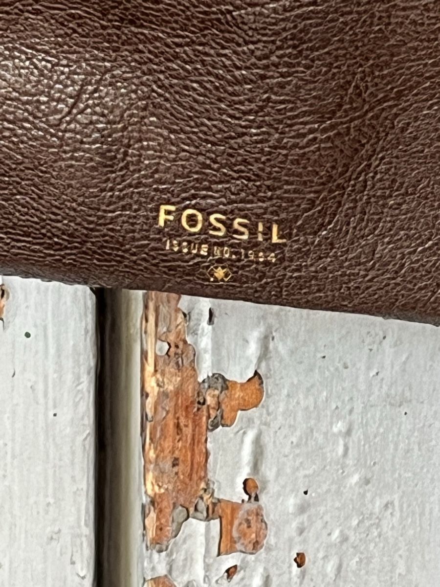 Fossil Borse da donna: Fossil Umhängetasche Leder braun – Usato da Lausen venduto da Mysli1 2