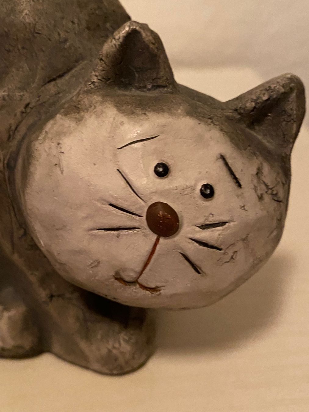 Statuette: Katze aus Keramik – Usato da Schlieren venduto da Trudyschoe 3