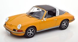 Porsche 911 S Targa 1967-1969 gelb met. / schwarz       1:18