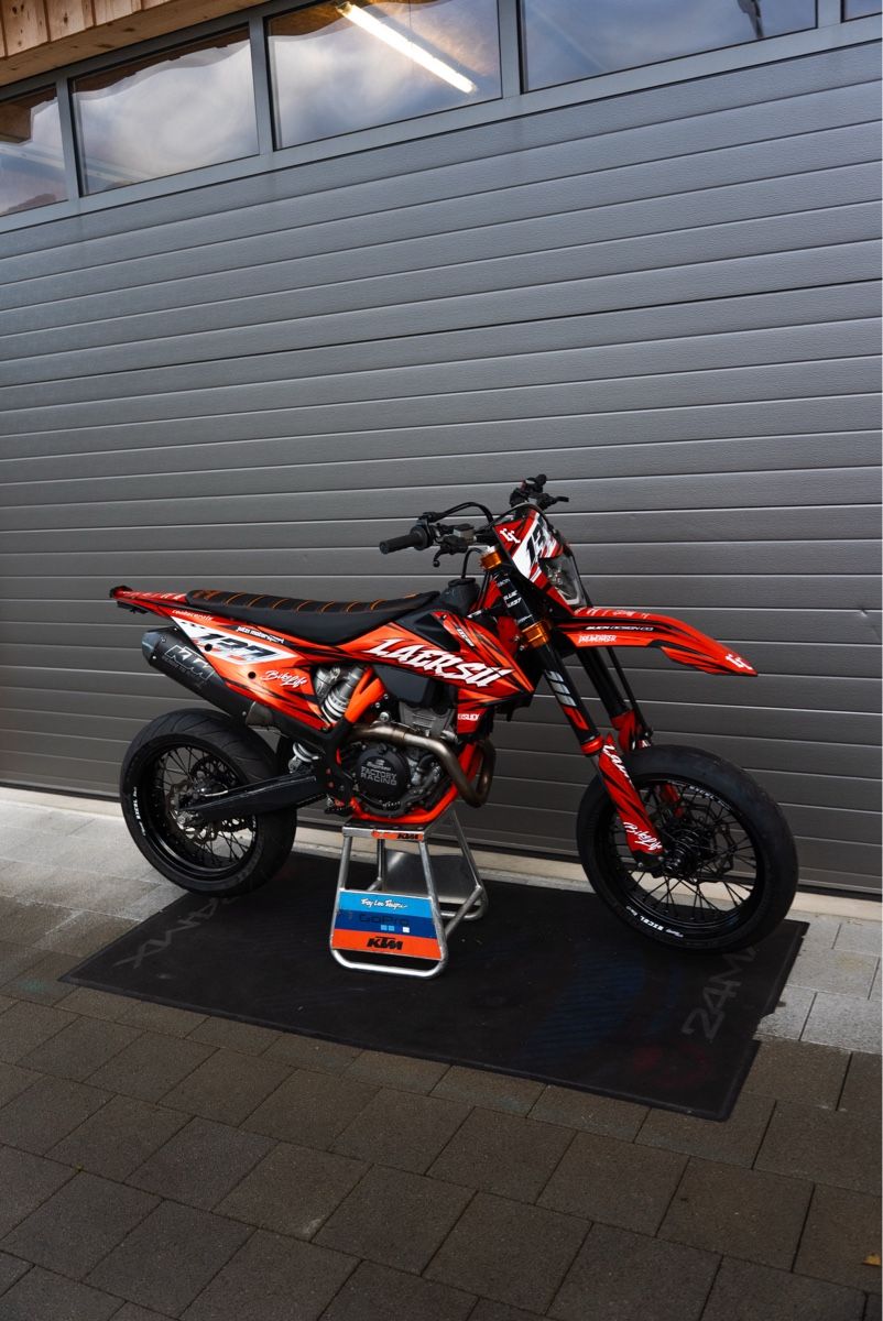 KTM Strada: Supermoto Ktm exc 250f – Usato da Blumenstein venduto da Laersu.137