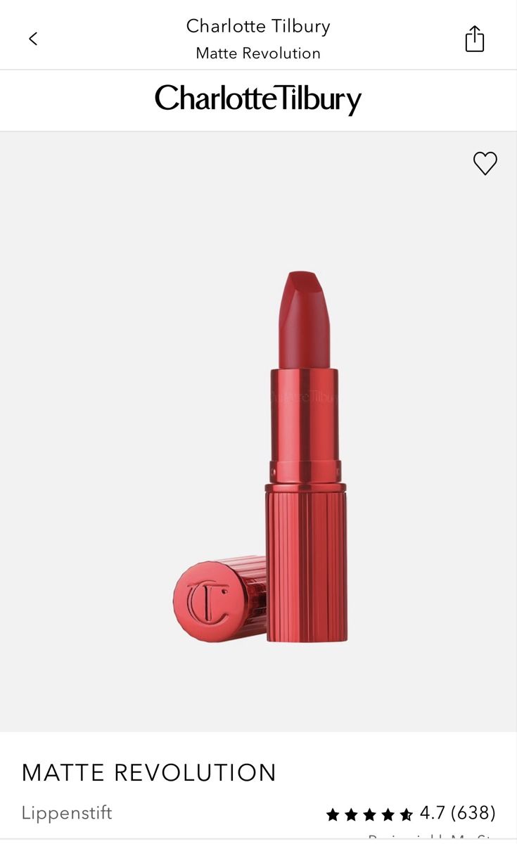 Charlotte Tilbury Make-up: Charlotte Tilbury Matte Revolution Lipstick – Nuovo e nell'imballaggio originale da Kloten venduto da raf_6nbr 1