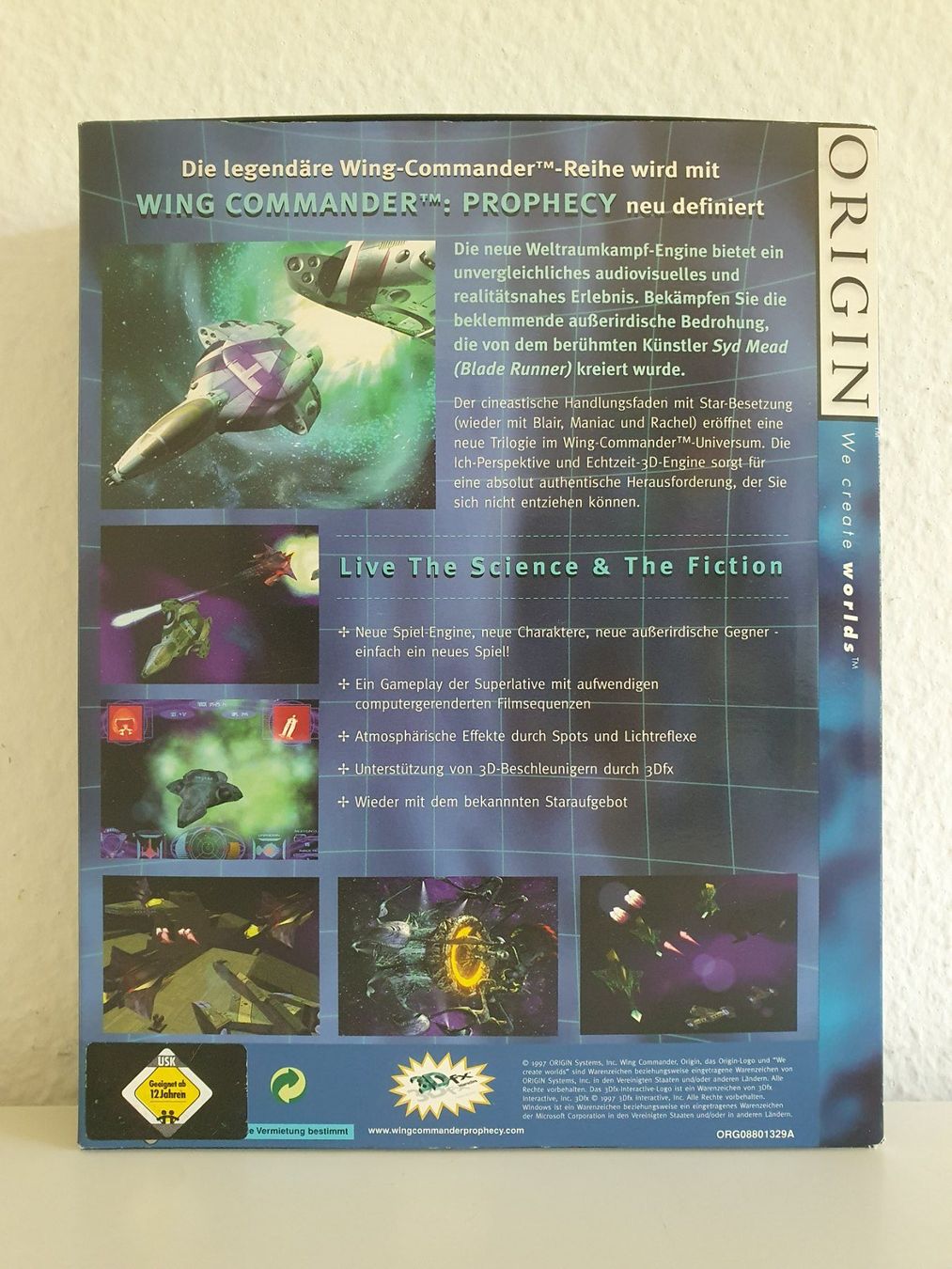 Jeux: PC Game Wing Commander: Prophecy (1997) Big Box – D'occasion à Greifensee par perfectioN88 3