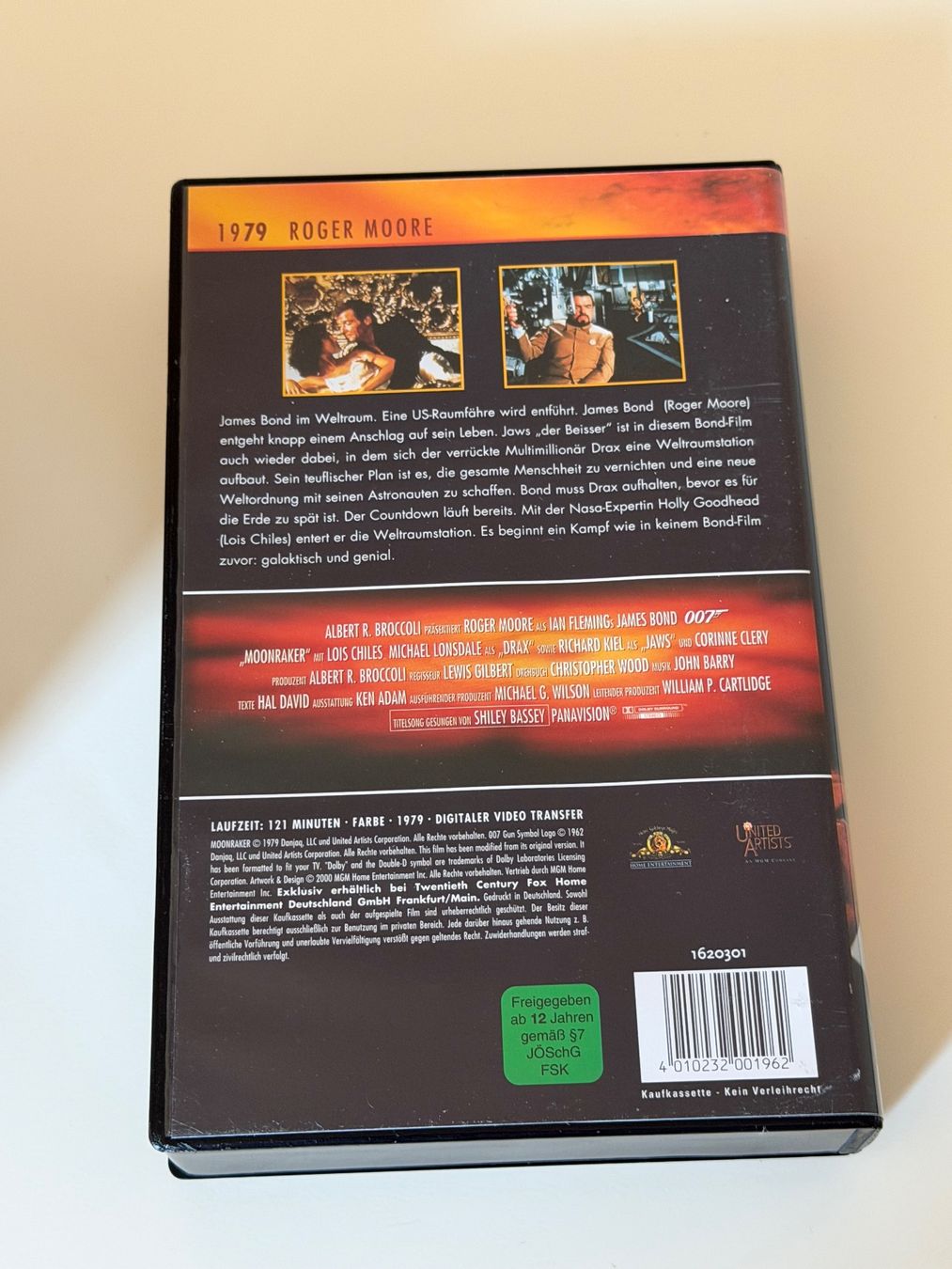 Tutti i VHS: James Bond 007 Moonraker VHS Kassette – Usato da Altstätten SG venduto da sheamus 1