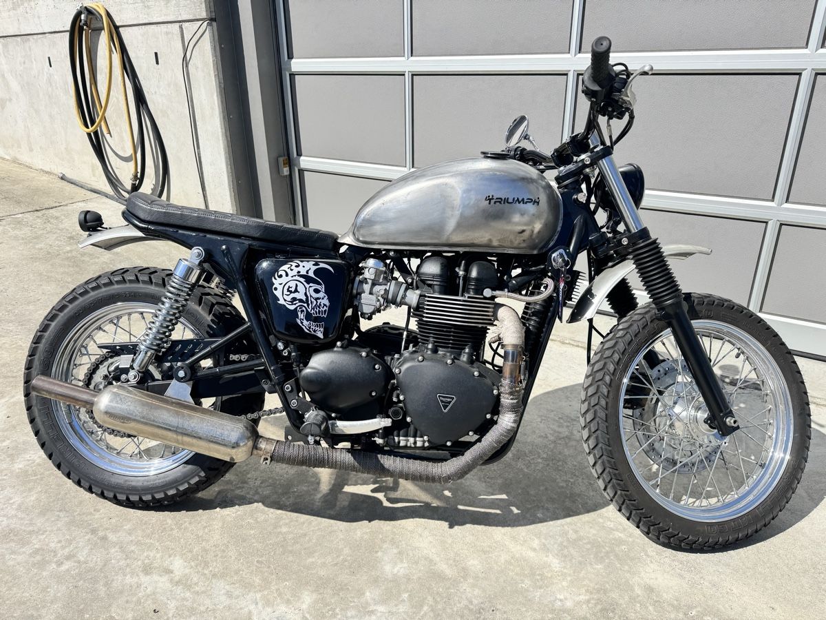 Triumph Strada: Triumph Bonneville – Usato da muolen venduto da Panhead50 8