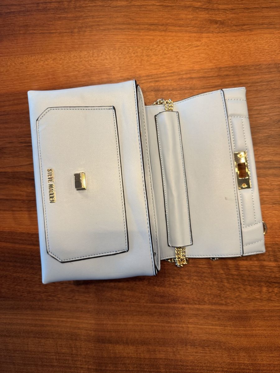 Steve Madden Borse da donna: Steve Madden Tasche, hellblau, NEU! – Nuovo (secondo la descrizione) da Brüttisellen venduto da Molemo 4