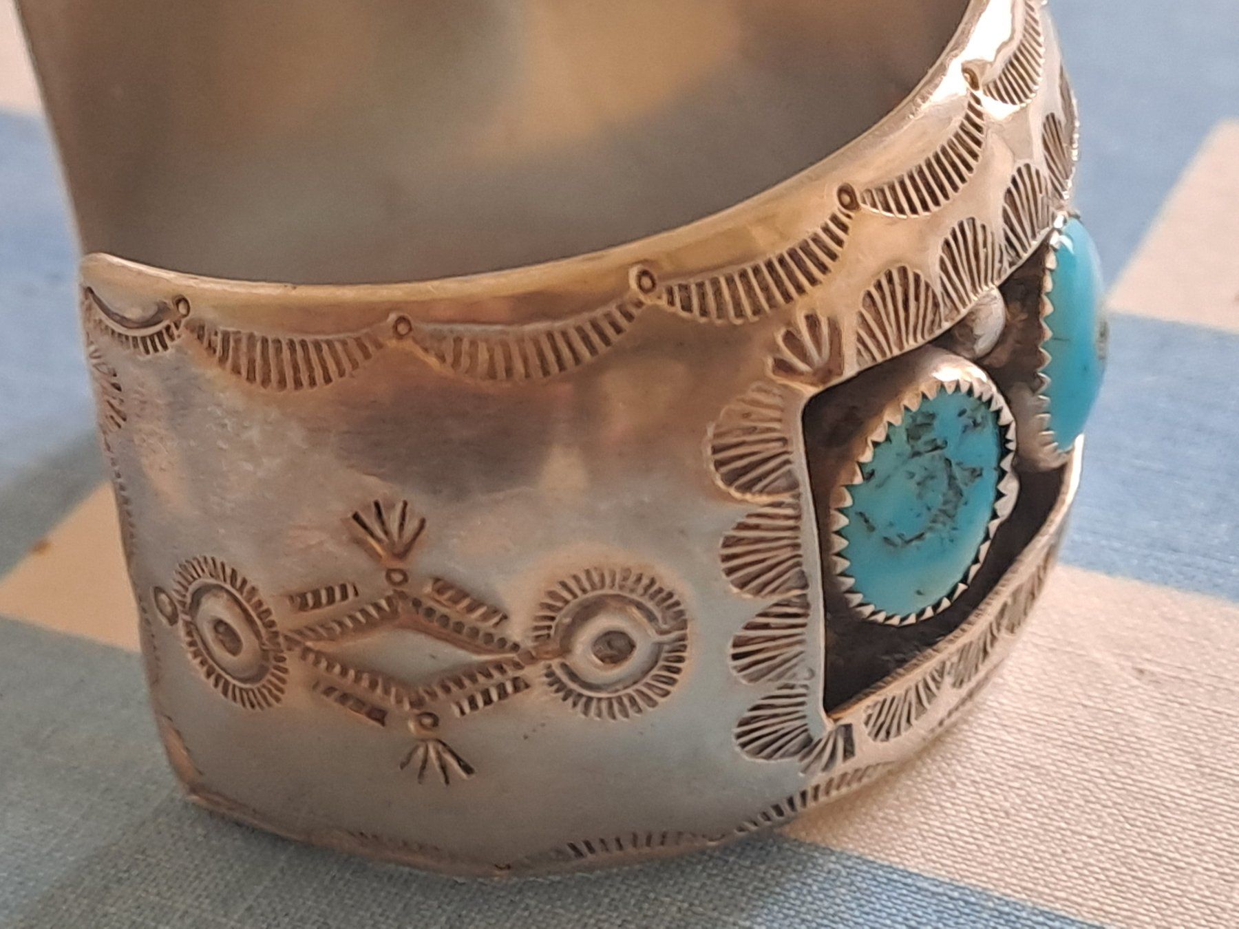 Armbänder & -reifen: BRACELET NAVAJO TURQUOISE ARGENT – Gebraucht aus LAUSANNE von KWEW 2
