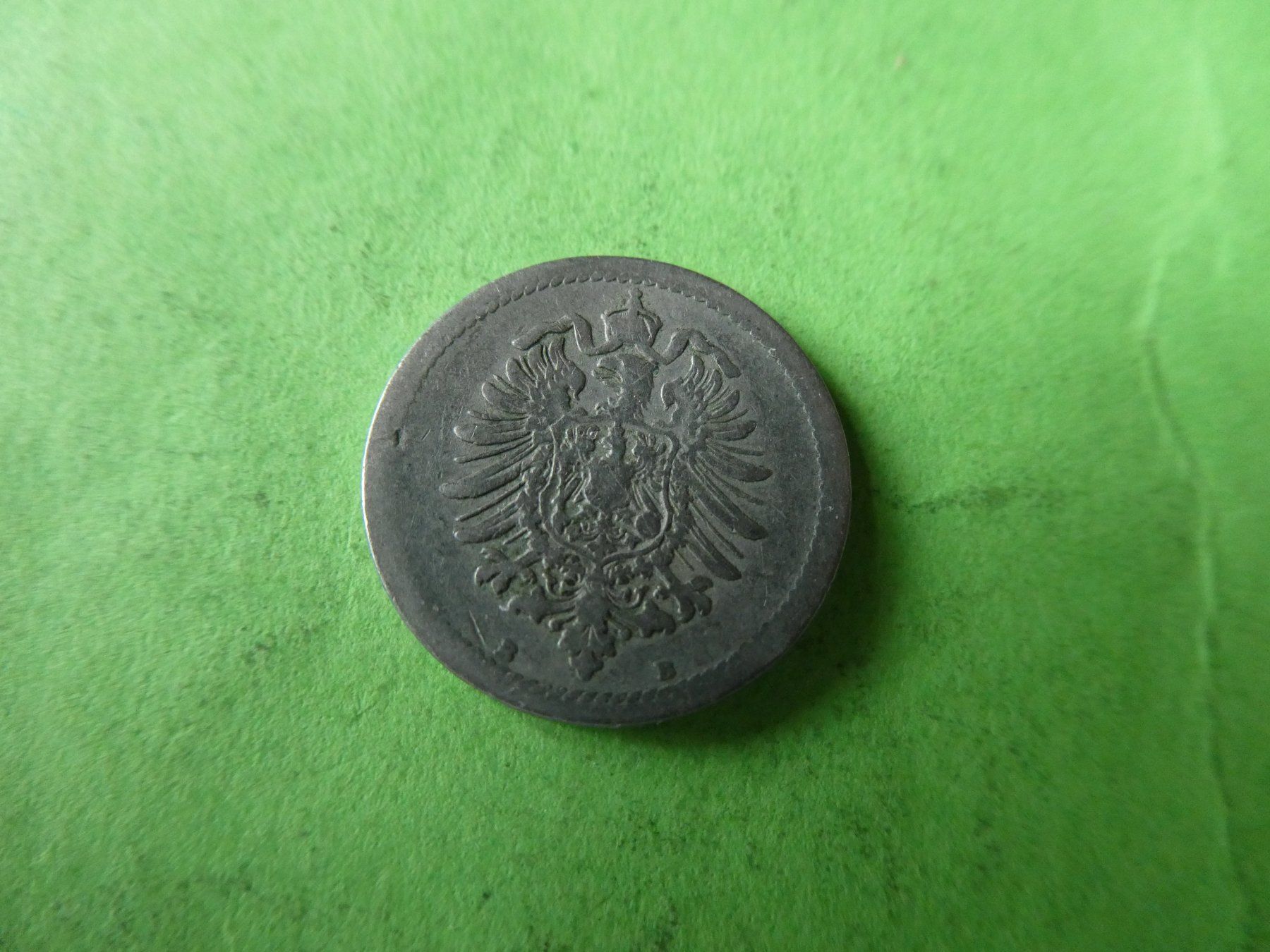 Tutti le monete: Dt. Reich 1876 B, 5 Pfennig – Usato da Hinterforst venduto da Rohusri 1