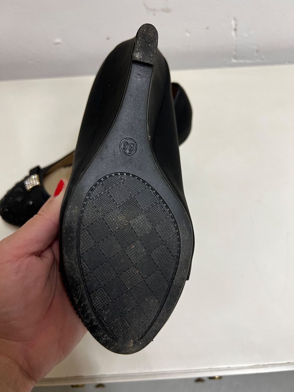 Damenschuhe: Plateau Ballerina – Gebraucht aus Bäretswil von FranziskaS. 2