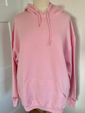 JERZEES Hoodie in Gr. L, Rosa, NEU
