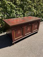 Truhe mit Bauernmalerei 117 x 57 x 59 cm