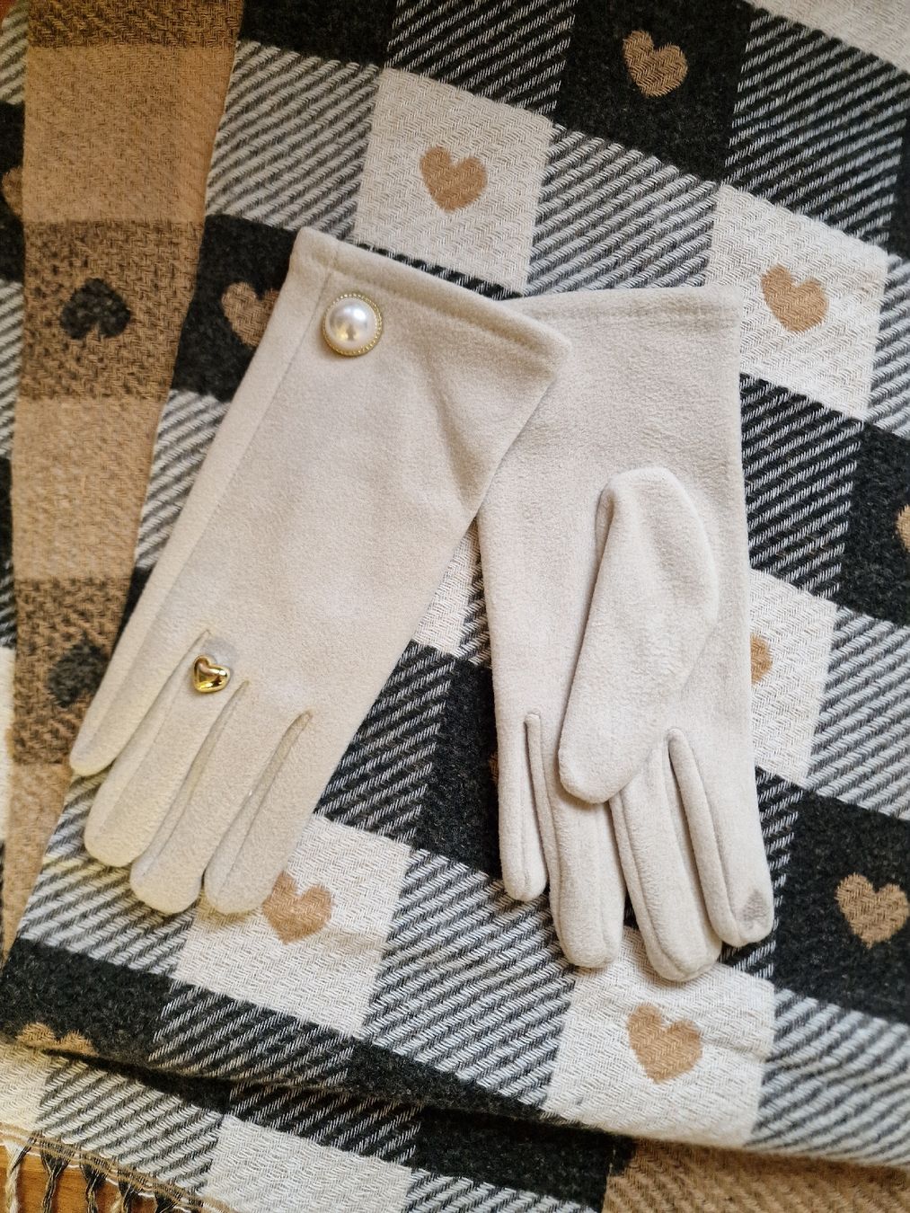 Foulard & Sciarpe: Schal + Handschuhe mit Touch-Funktion – Nuovo e nell'imballaggio originale da St.Peterzell venduto da the2ndchance 2