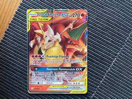 Pokemon Glurak & Rutena GX Tag Team Cosmic Eclipse NM