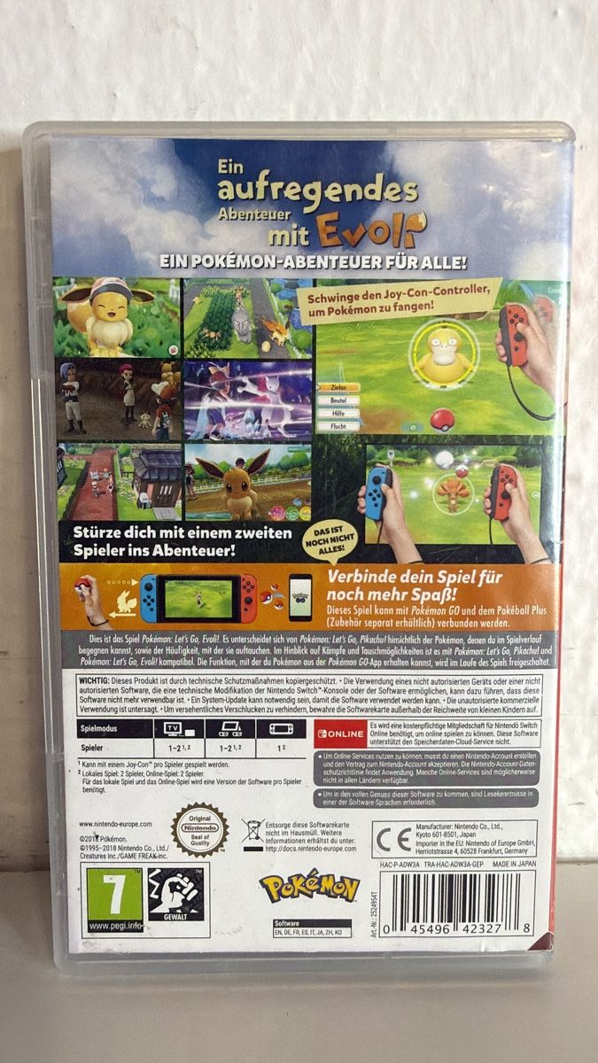 Nintendo Giochi: Nintendo Switch Game - Pokemon Let's Go Evoli – Usato da Ehrendingen venduto da bubulence 1