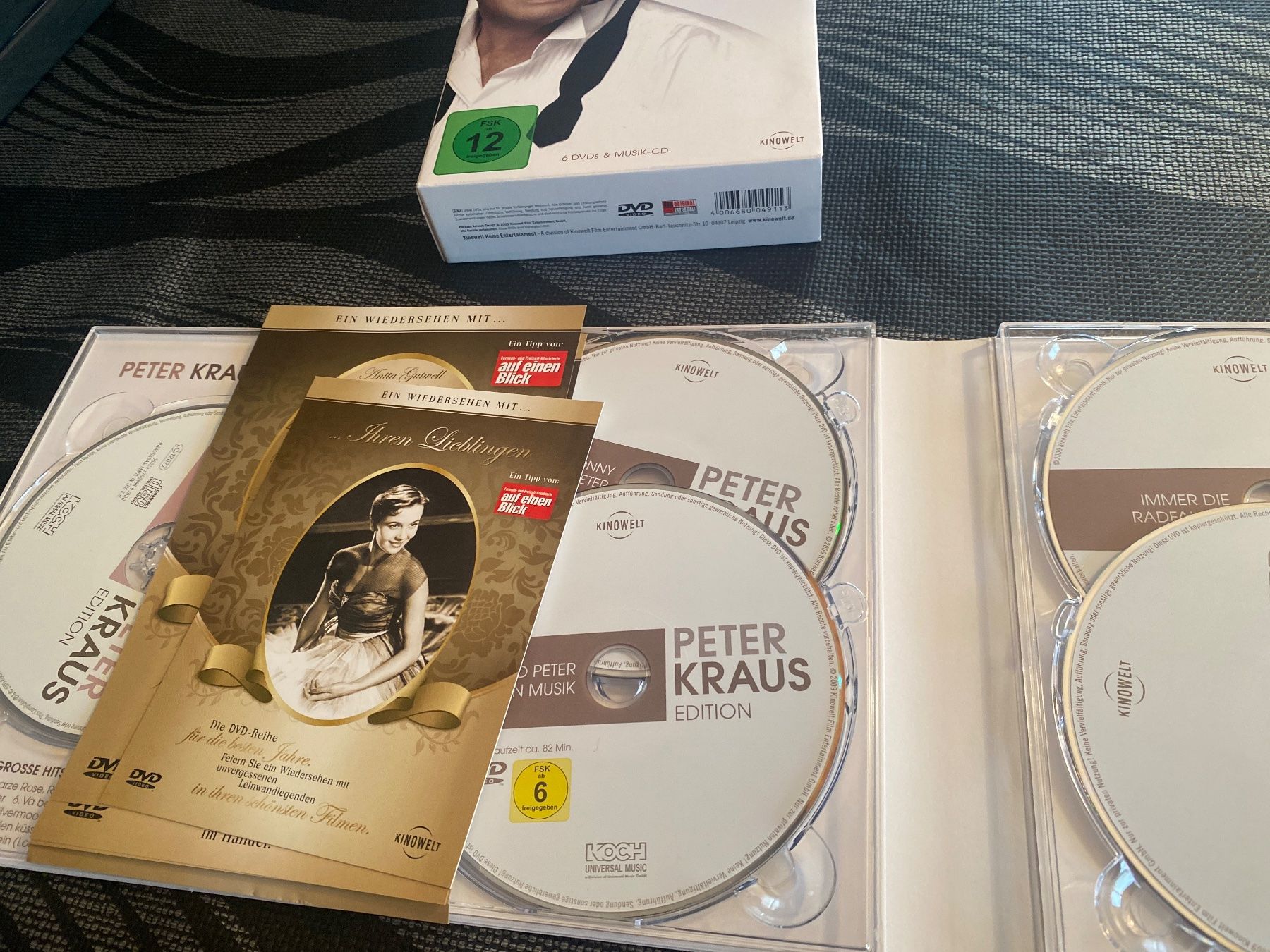 Alle DVDs: Peter Kraus Edition 6DVD + Audio-CD) – Gebraucht aus Teufenthal AG von Collector1981 2