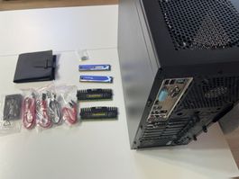 PC-Gehäuse mit Blu-ray R/W schwarz, ohne Festplatte