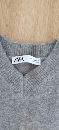 Débardeur en maille Zara gris taille S bon état