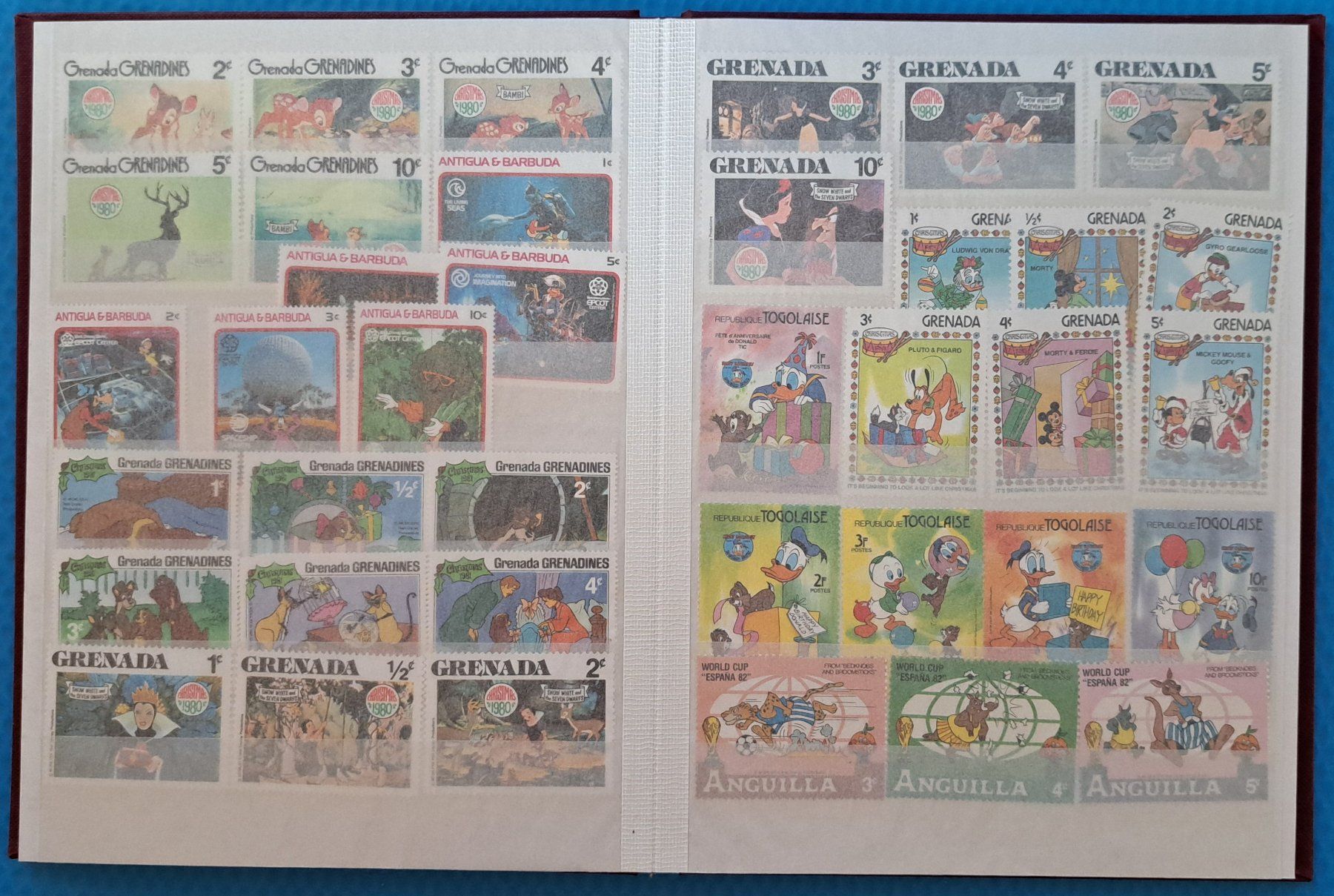 Album: Briefmarken Disney / Comics – Usato da Tenniken venduto da mik_6mxg 8