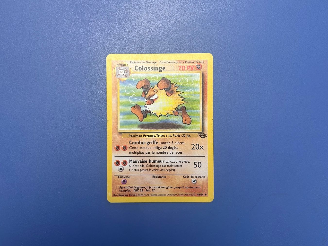 Pokémon Carte collezionabili: 1999 Colossinge Jungle 43/64 FR – Usato da Schlieren venduto da happymerchant64