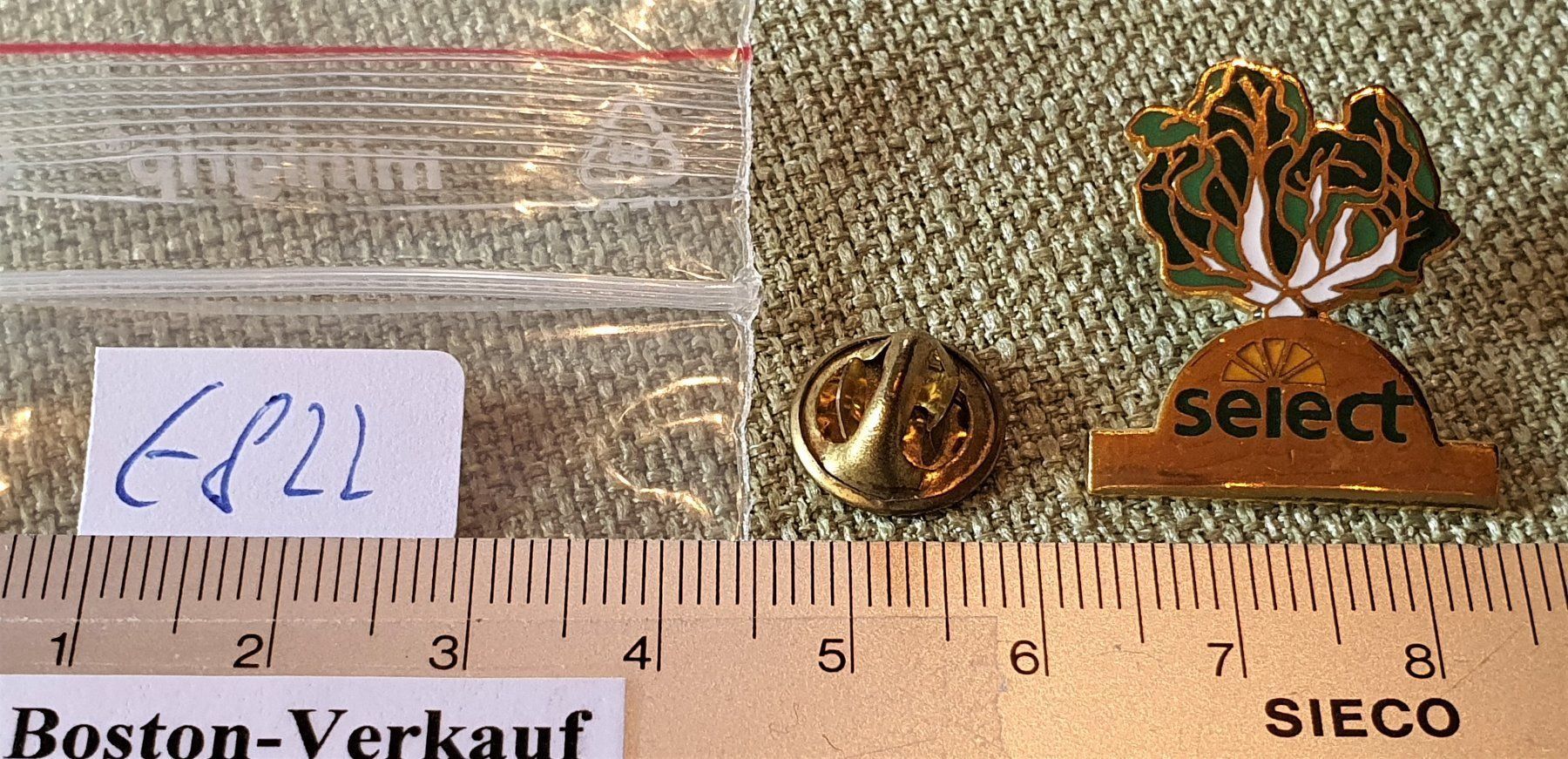 Spille: E822 - Pin Mondo - Select Kopfsalat – Usato da Reinach BL venduto da Boston-Verkauf 2