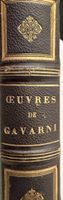 Antikes Buch: Œuvres choisies de Gavarni 1847/48, illustrier
