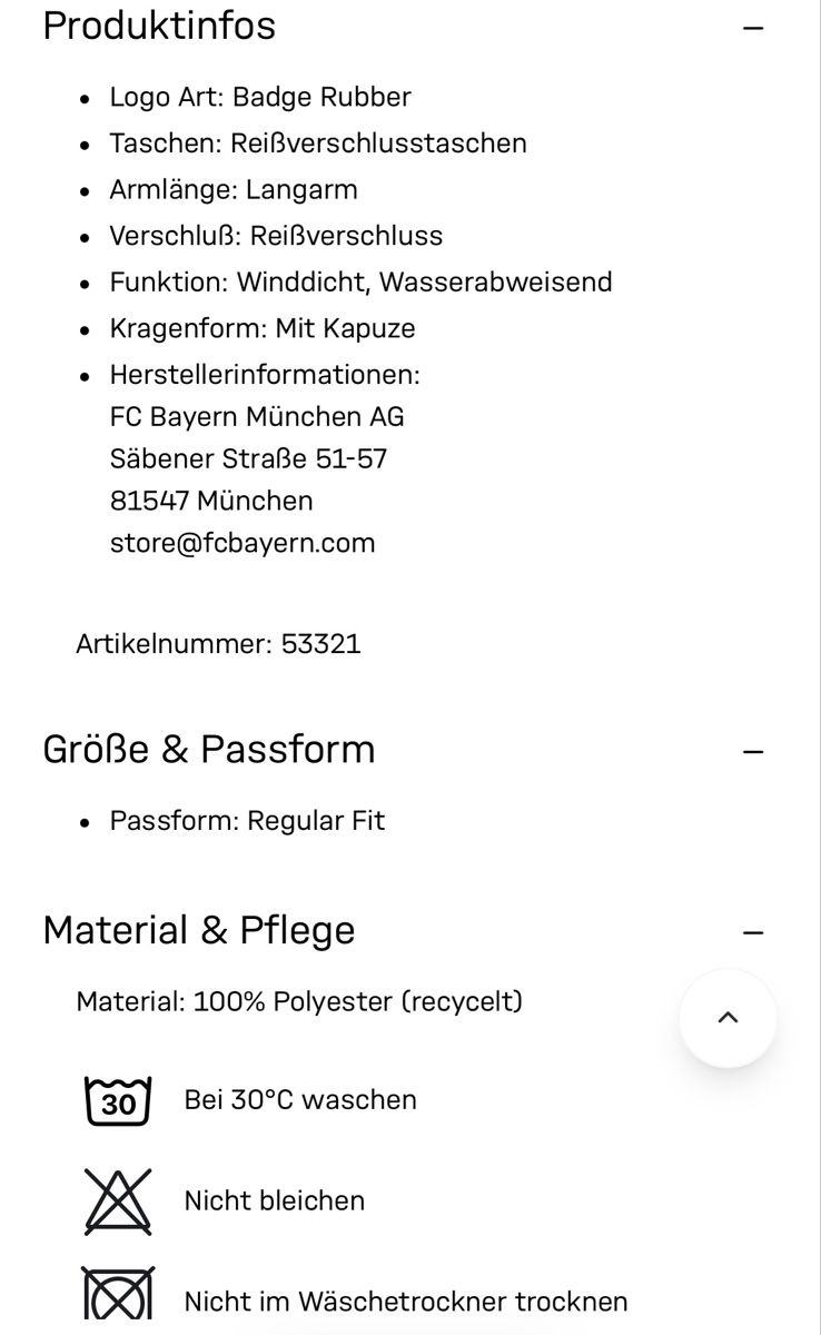 Bayern München Jacken: FC Bayern München Multifunktionsjacke – Neu (gemäss Beschreibung) aus Staad SG von Micho76 3