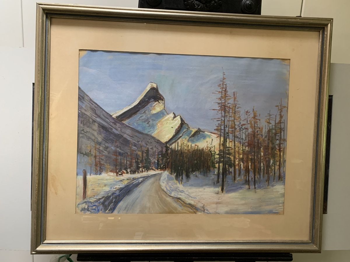 Gemälde: E. GURTNER 1951  – Gebraucht aus Wolfhalden von SecondAntique 1