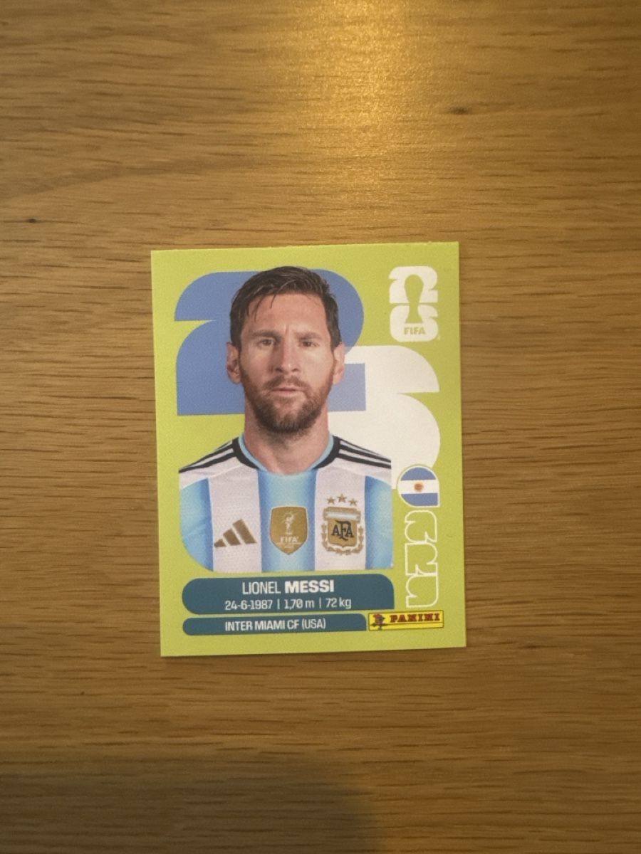 Panini Carte collezionabili: Messi Panini ARG 17 – Nuovo (secondo la descrizione) da Rudolfingen venduto da CardsAndMore