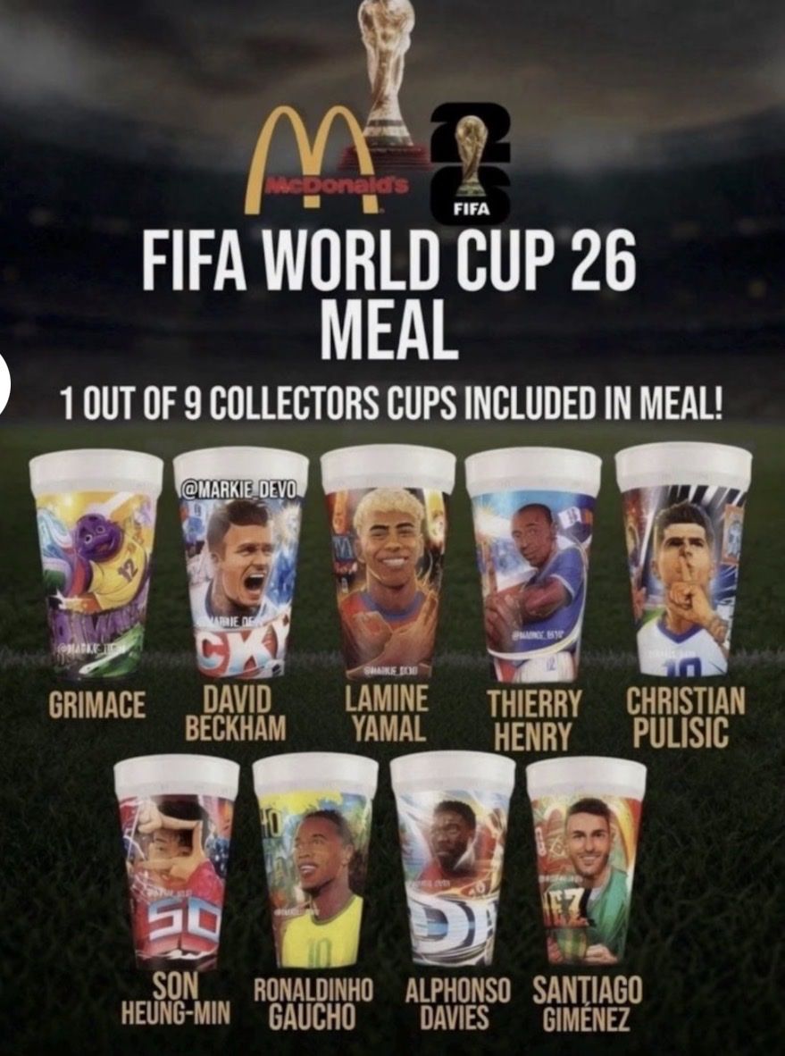 Contenitori & Simili: McDonald's FIFA World Cup 12 Becher Neu – Nuovo e nell'imballaggio originale da Rüti ZH venduto da api_j25l
