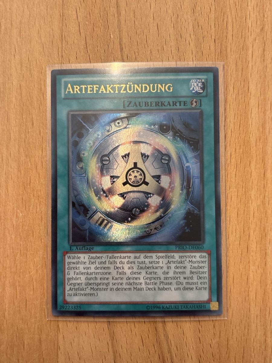Yugioh Carte collezionabili: Yugioh Karte PRIO-DE060 1.ST – Usato da Speicherschwendi venduto da YugisKartenKammer