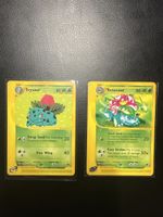 Carte Pokémon Ivysaur et Venusaur Expédition 