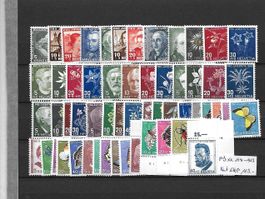 PJ 1941 - 1953 ** Kat: CHF 119.-