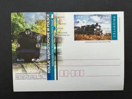 Polen Eisenbahn Postkarte 2013 **  Luxus (B957)