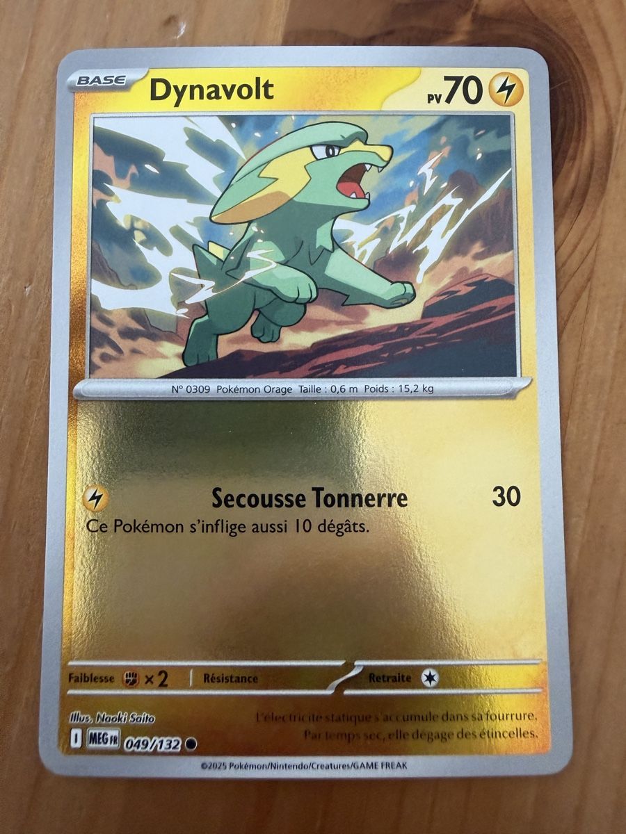 Pokémon Sammelbilder & Trading cards: Dynavolt (MEG049) – Neu (gemäss Beschreibung) aus Vevey von Matx