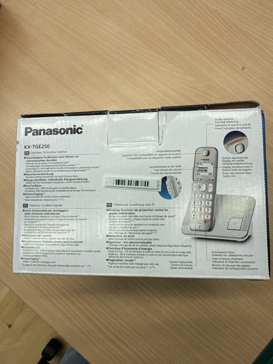 Telefoni: Panasonic schnurlostelefone – Nuovo (secondo la descrizione) da Bern venduto da Belli03 1
