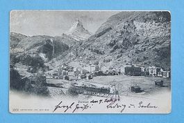 Zermatt - Chemin de Fer Gornergrat - 1904