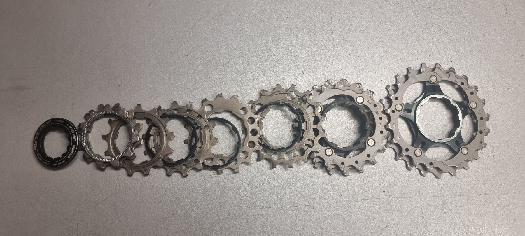 Shimano Ersatzteile: Shimano DuraAce Kassette – Gebraucht aus Seon von Stibinio 1