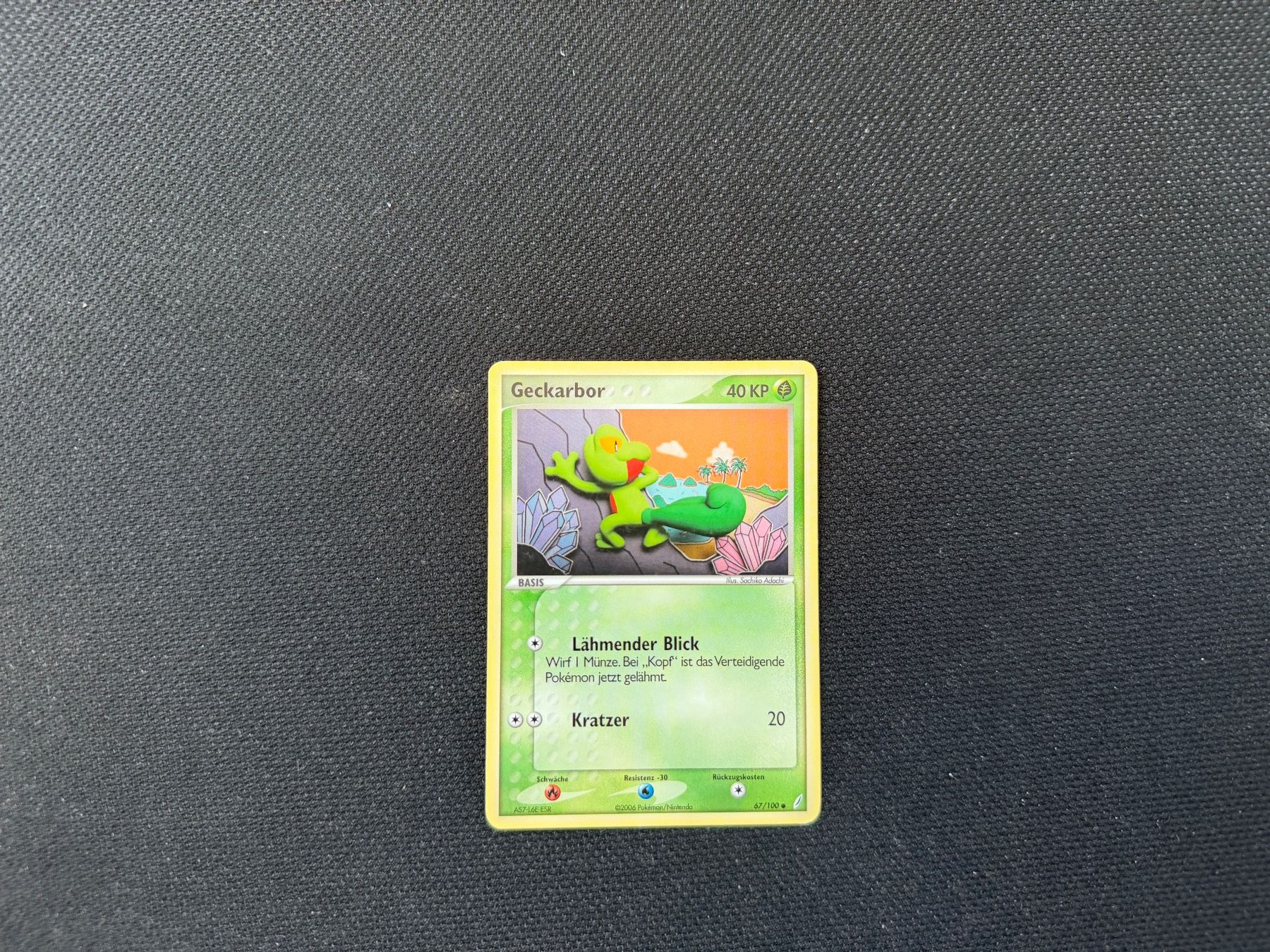 Pokémon Carte collezionabili: Geckarbor 67/100 – Usato da Zürich venduto da mountainwizard00