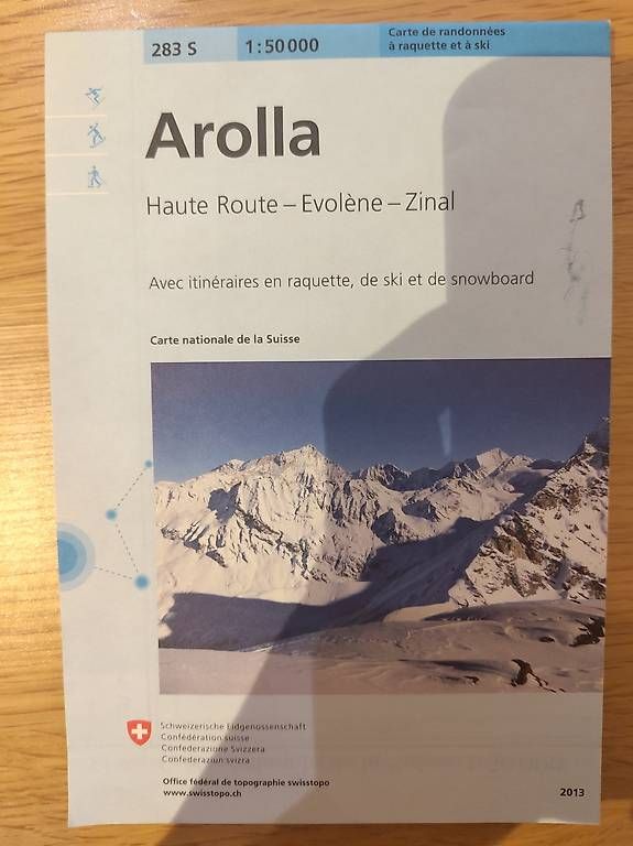 Cartine & Atlanti: Carte Swisstopo hiver Arolla – Usato da Sion venduto da tomguibert