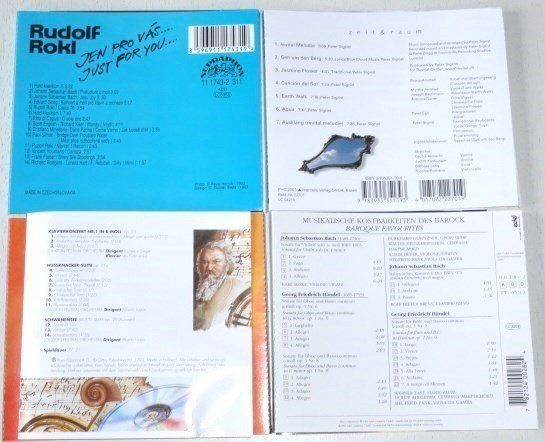 CD: 4CD's - Rudolf Rokl, zeit & raum, Tschaikowsky, Händel, – Usato da Unterbäch venduto da hiliq 1