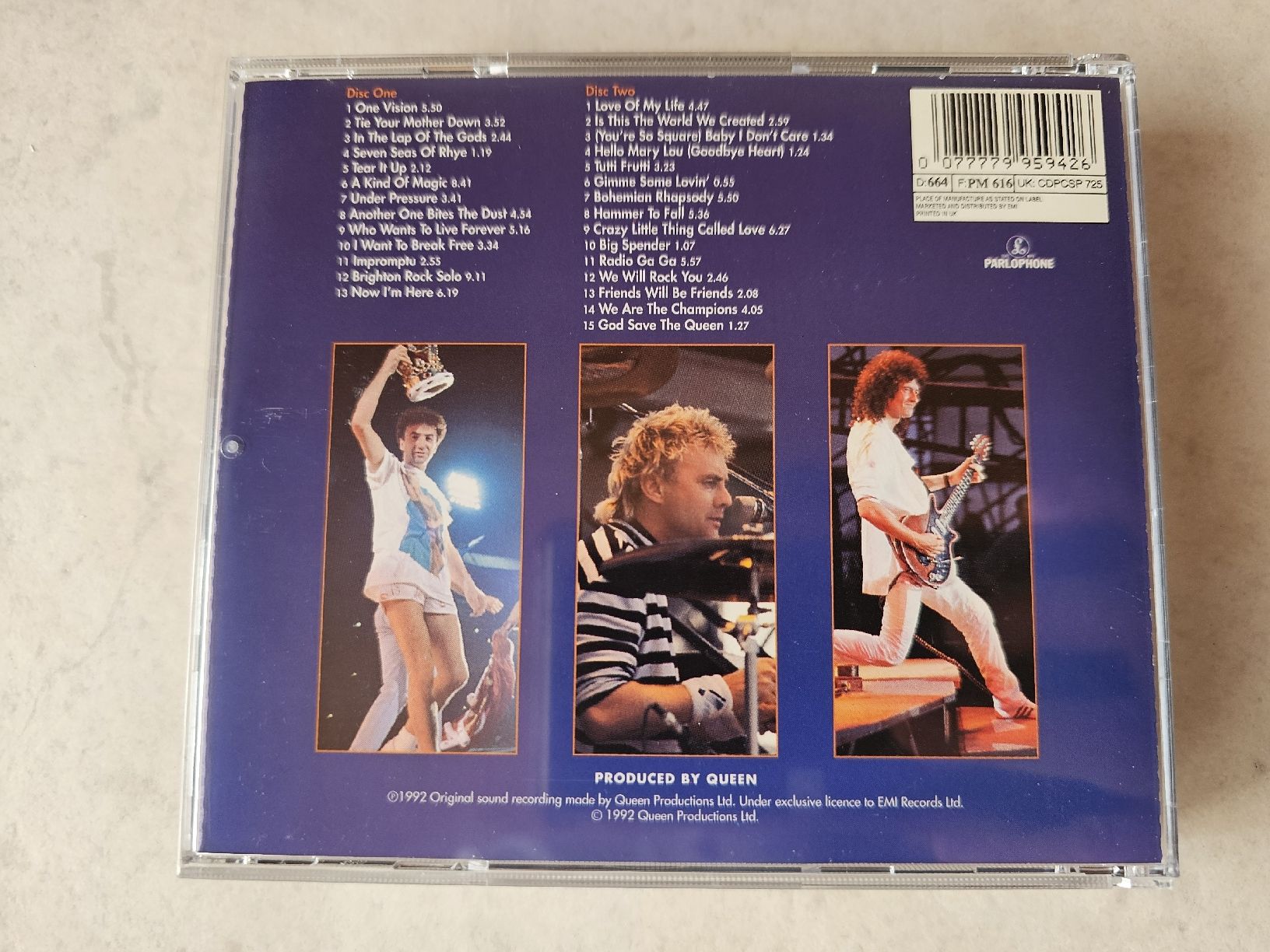 CD: Queen  -  Live At Wembley '86  /  2 CD Box – Usato da Schneisingen venduto da backstore24 1