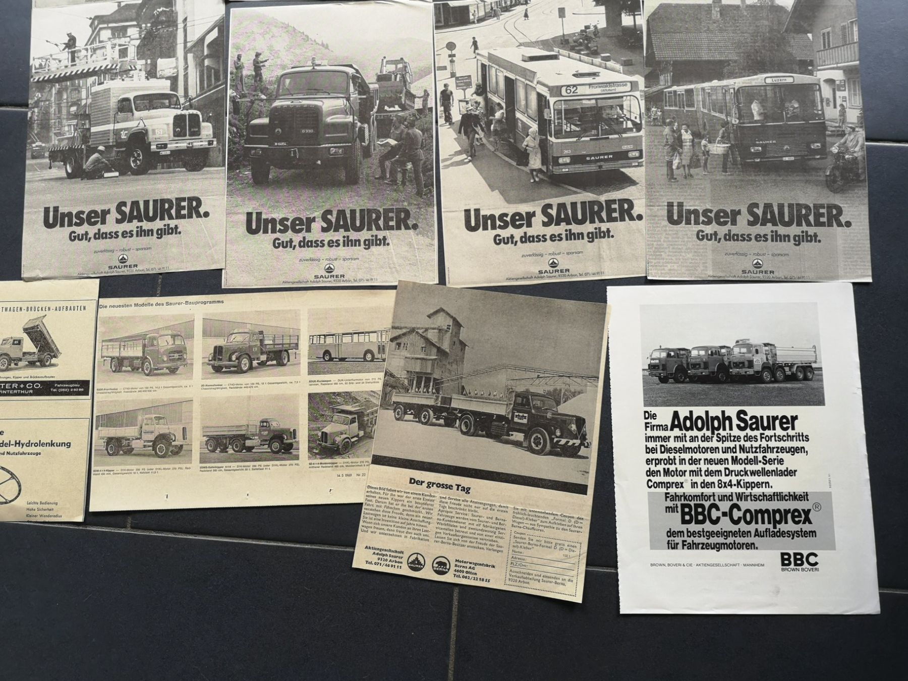 Bücher: Saurer Werbung – Gebraucht aus Höfen b. Thun von Sweetjona 1