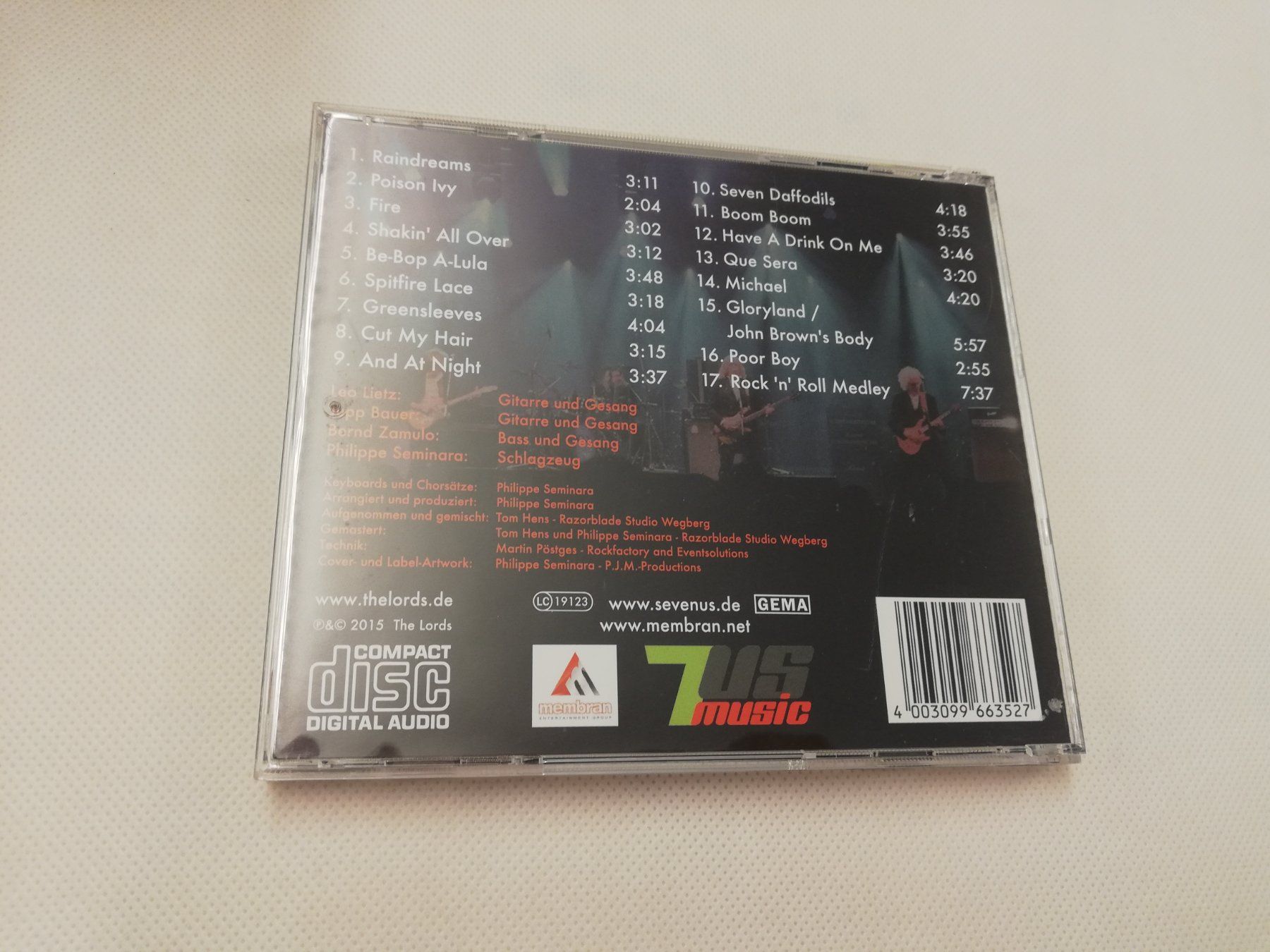 CD: THE LORDS - RELOADED – Usato da Bern venduto da Vinylsound.ch 1
