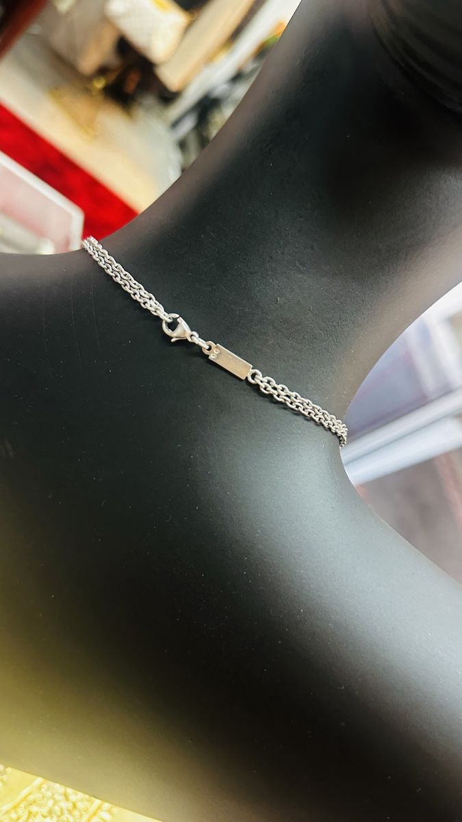 Saint Laurent Catenine: YSL Silver Kette – Usato da Lachen SZ venduto da HelvetiaLuxury 5